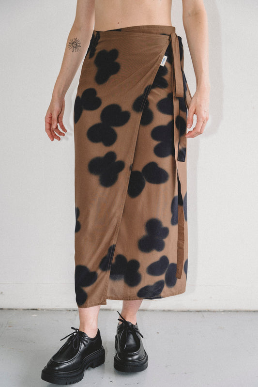 Brown SHADOWS skirt