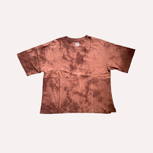 I BROUGHT YOU FLOWERS tie-dye t-shirt