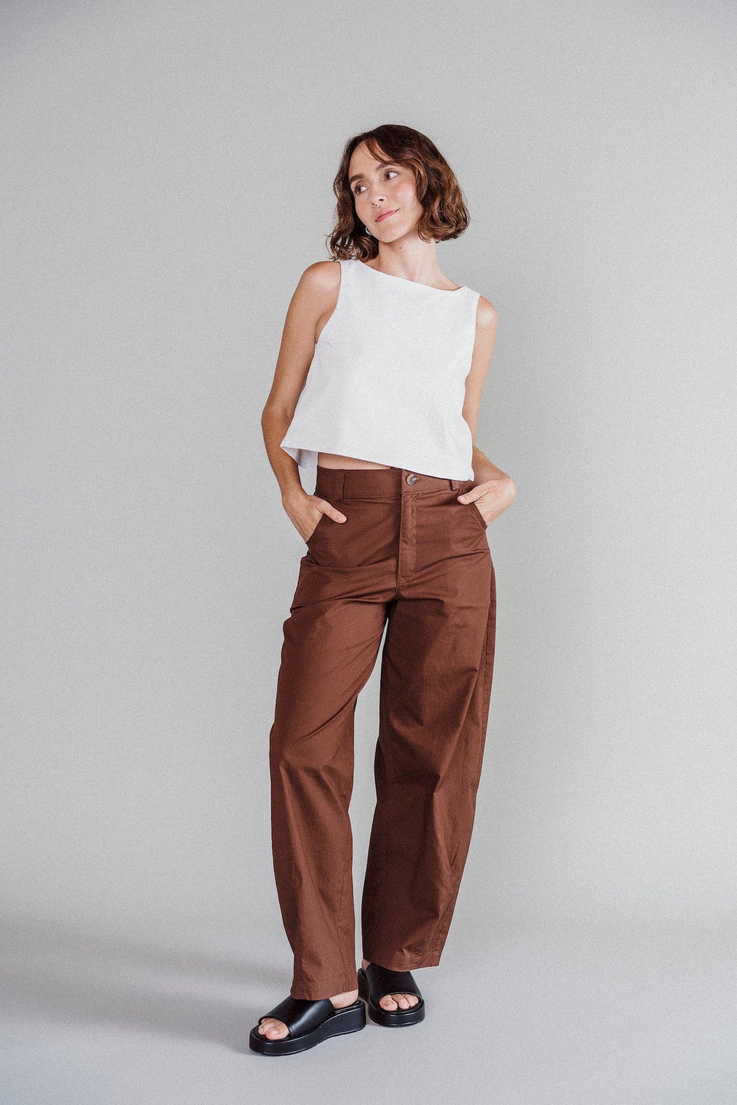 SNOW bandeau top