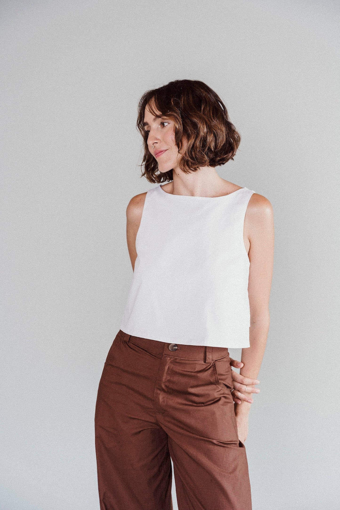 SNOW bandeau top