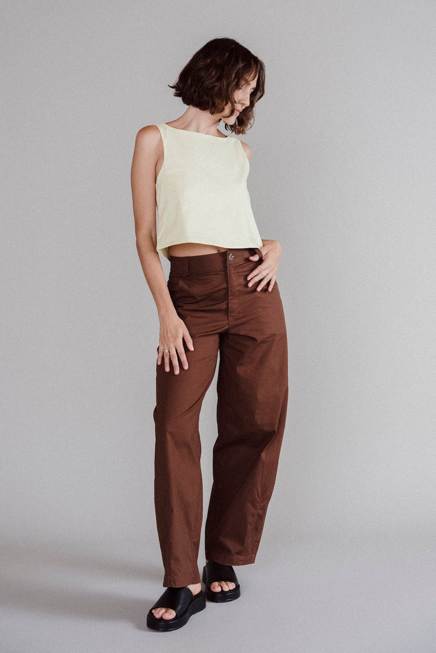 BUTTER bandeau top