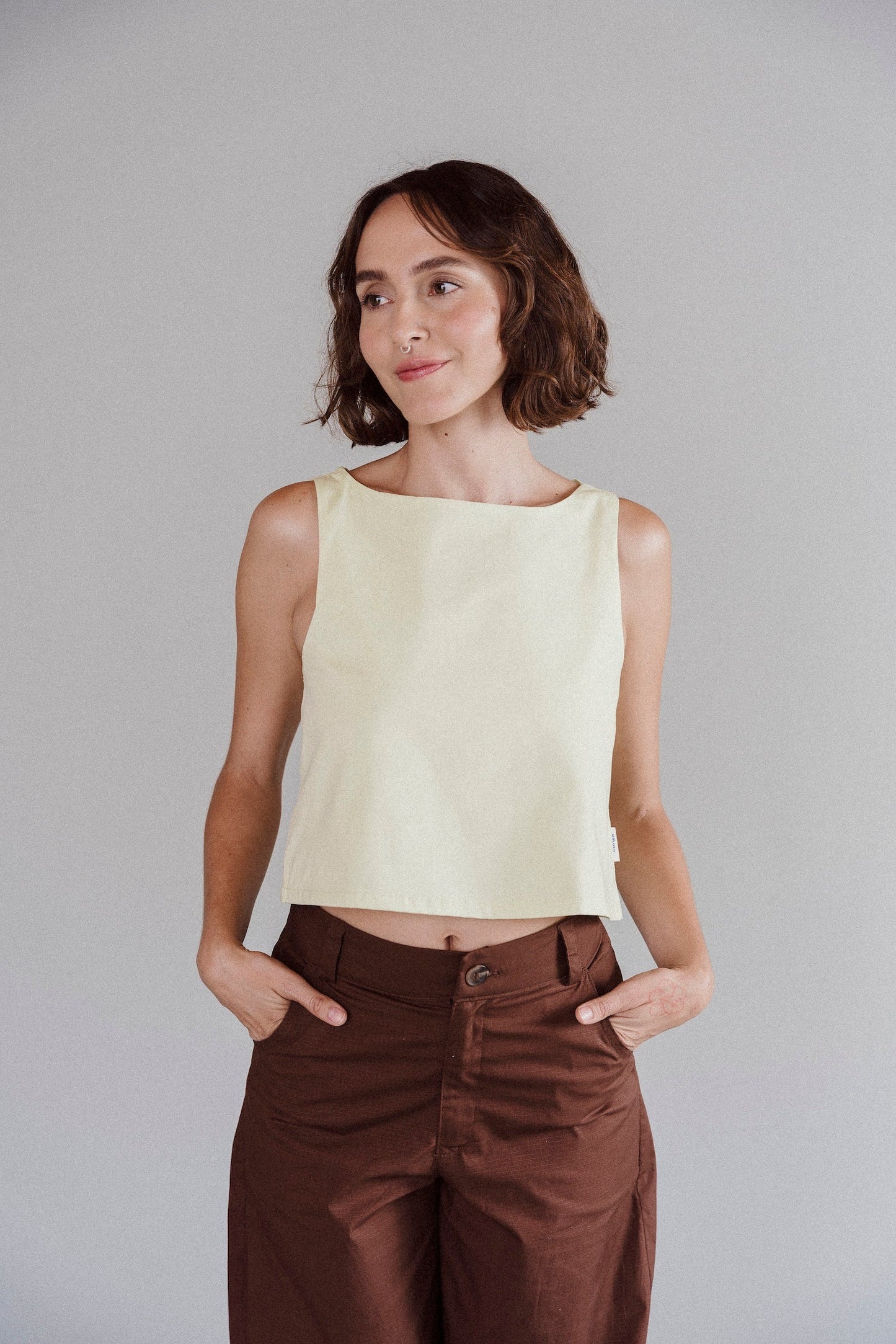 BUTTER bandeau top
