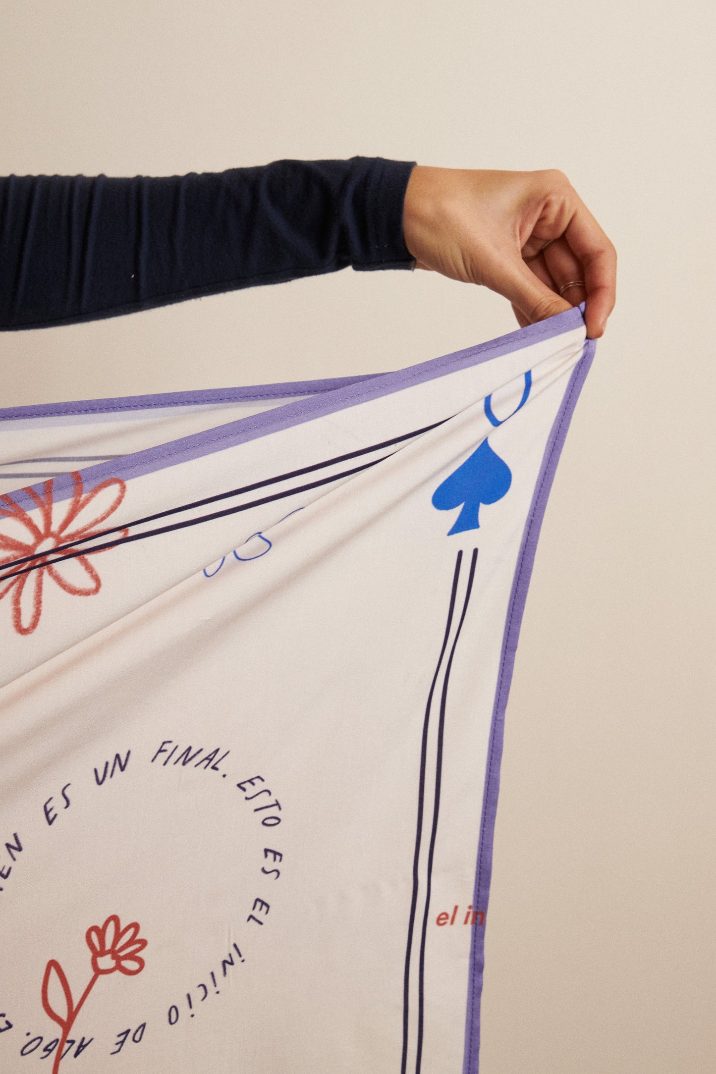 PATIENCE AND LOVE Handkerchief