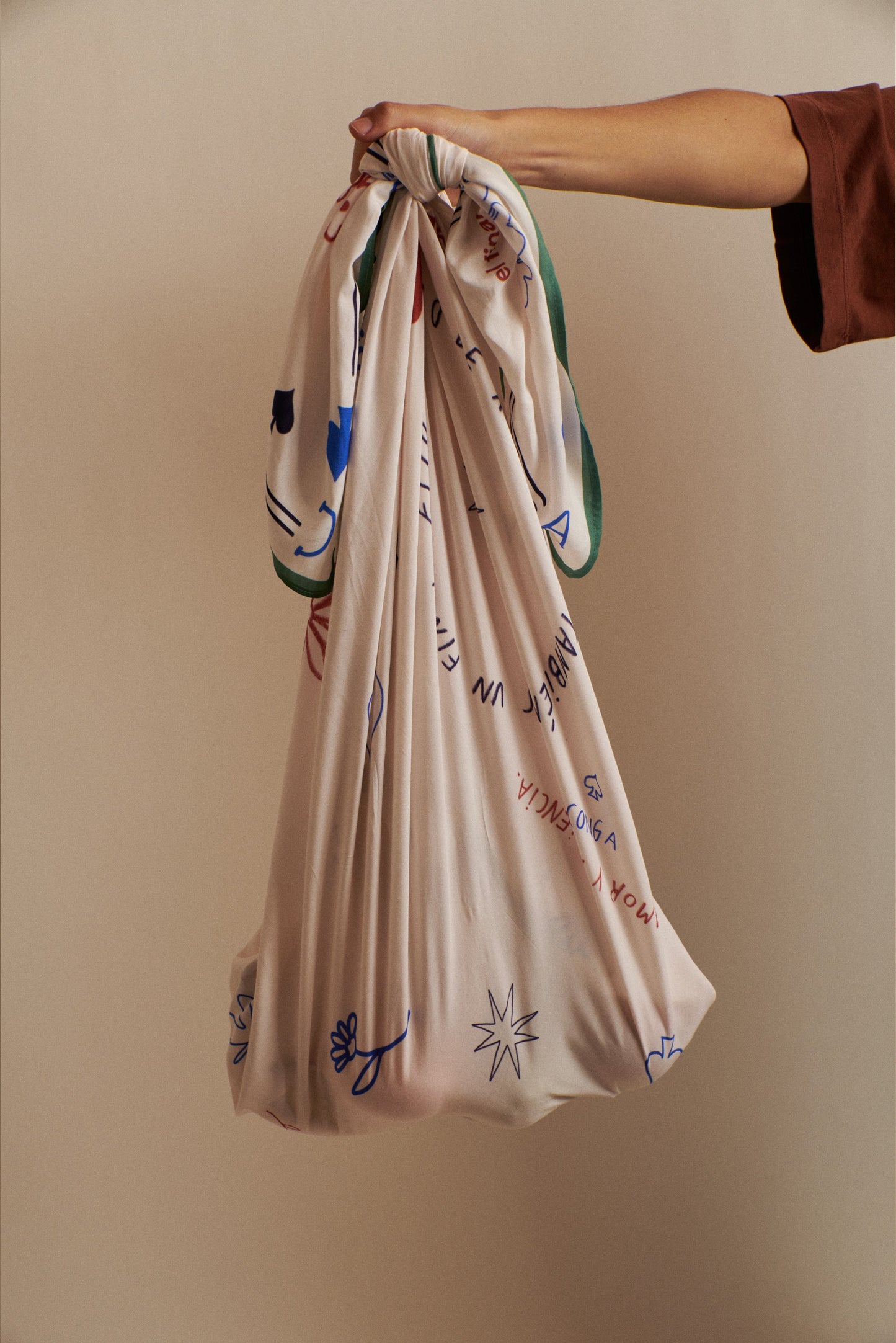 PATIENCE AND LOVE Handkerchief