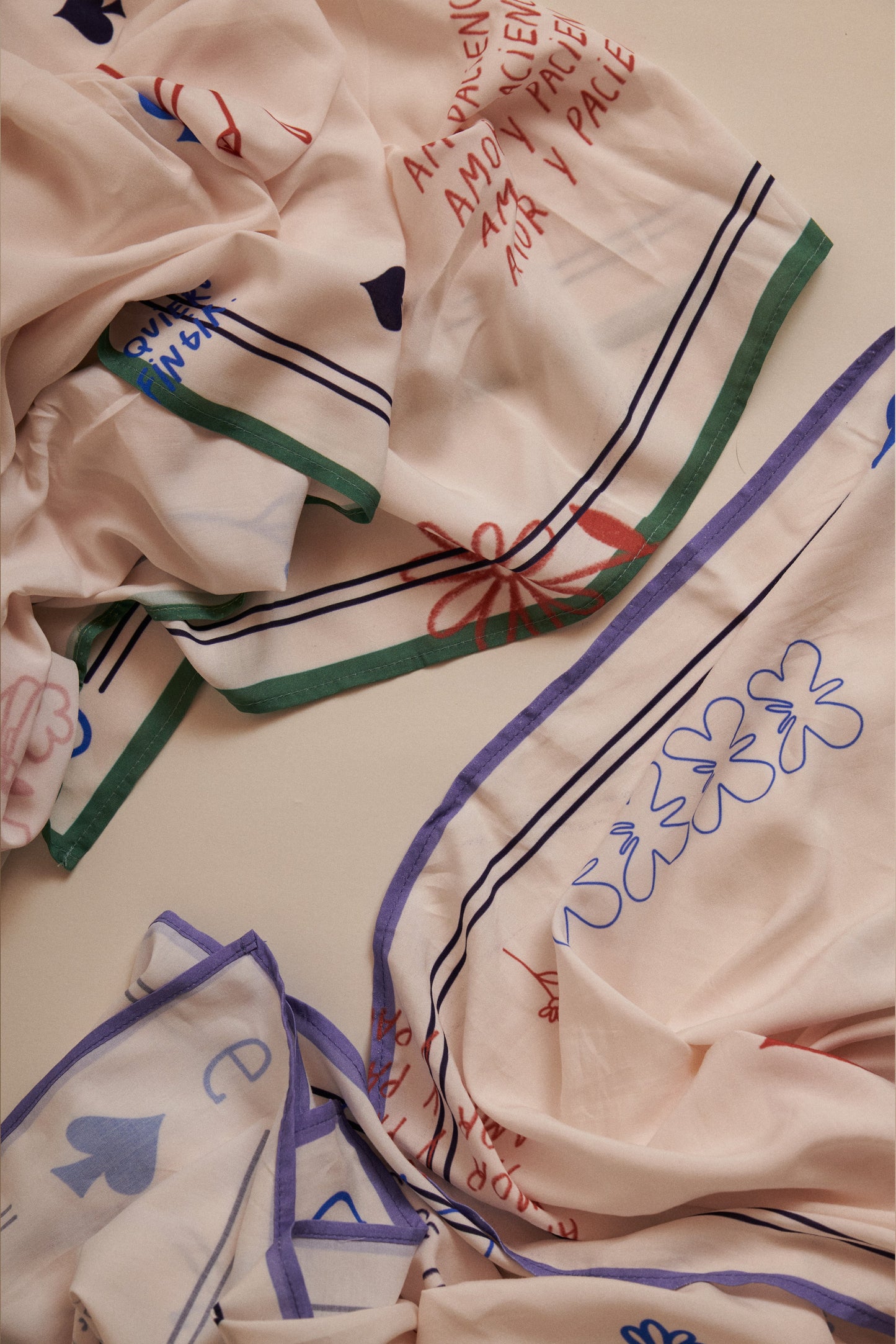 PATIENCE AND LOVE Handkerchief