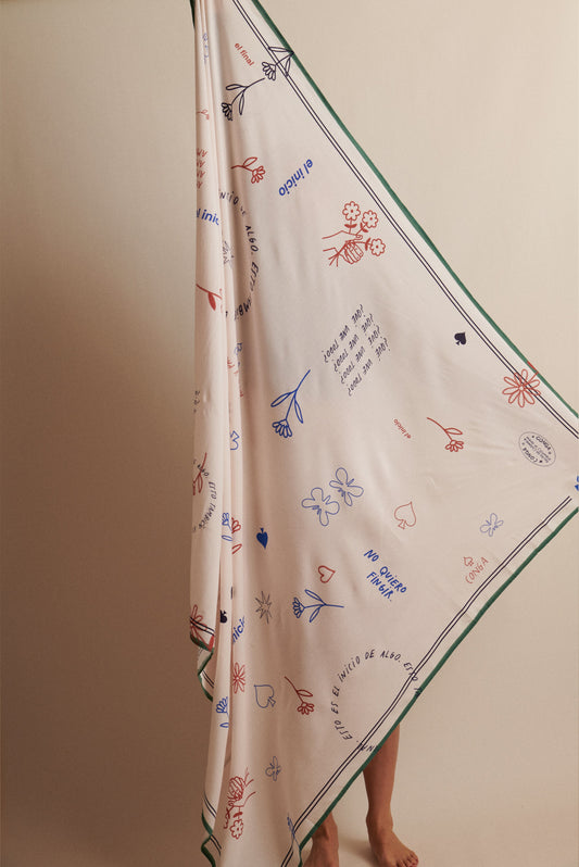 PATIENCE AND LOVE Handkerchief