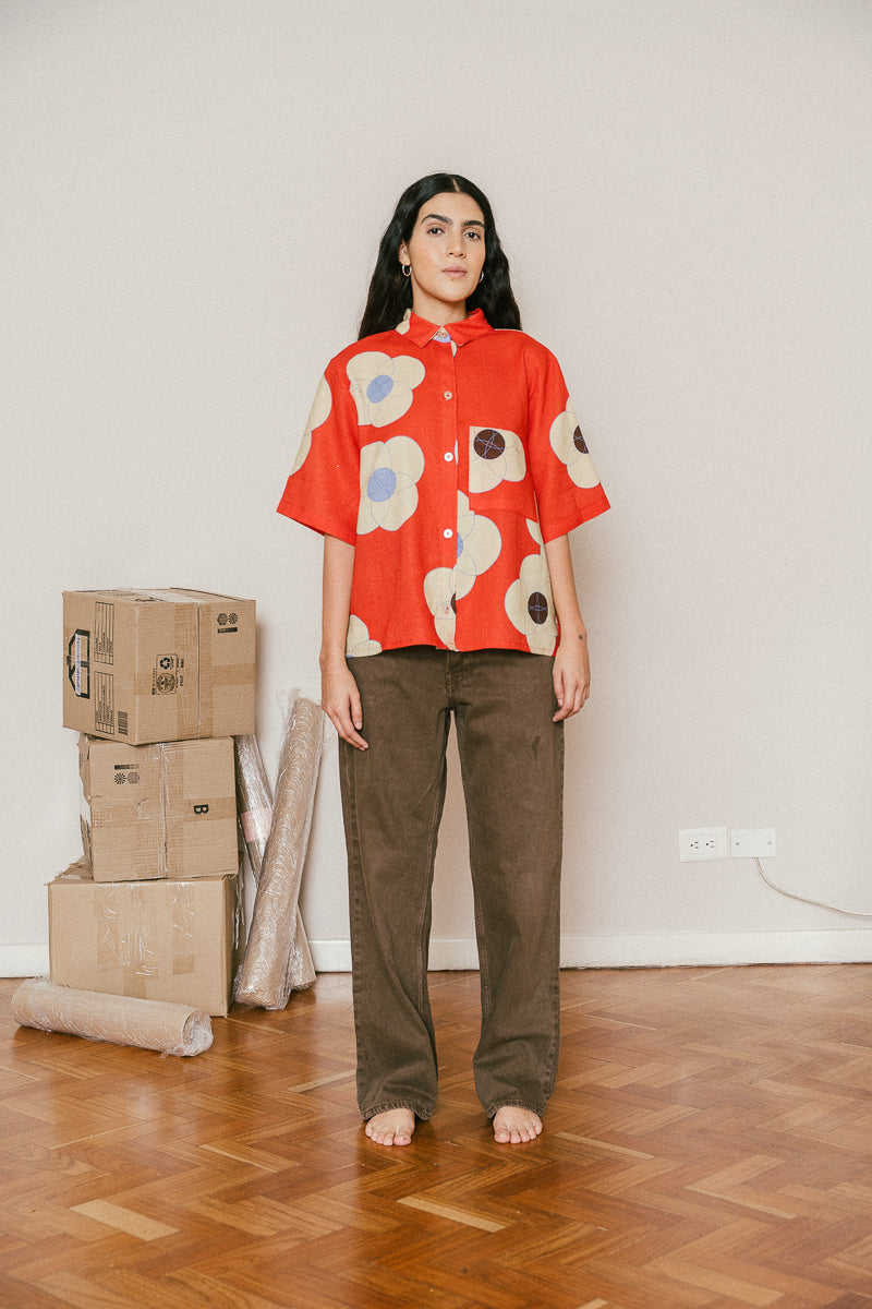 FIRE FLOWERS UNISEX shirt