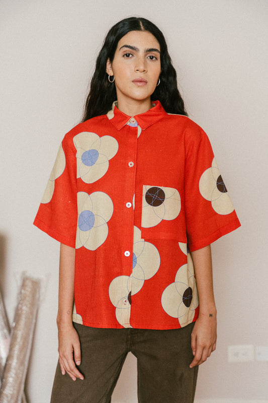 FIRE FLOWERS UNISEX shirt