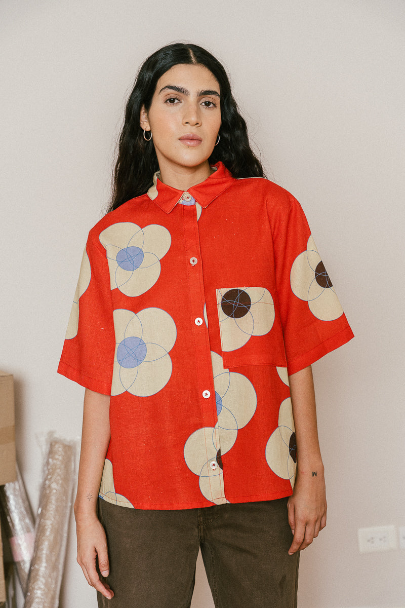 FIRE FLOWERS UNISEX shirt