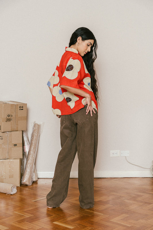 FIRE FLOWERS UNISEX shirt