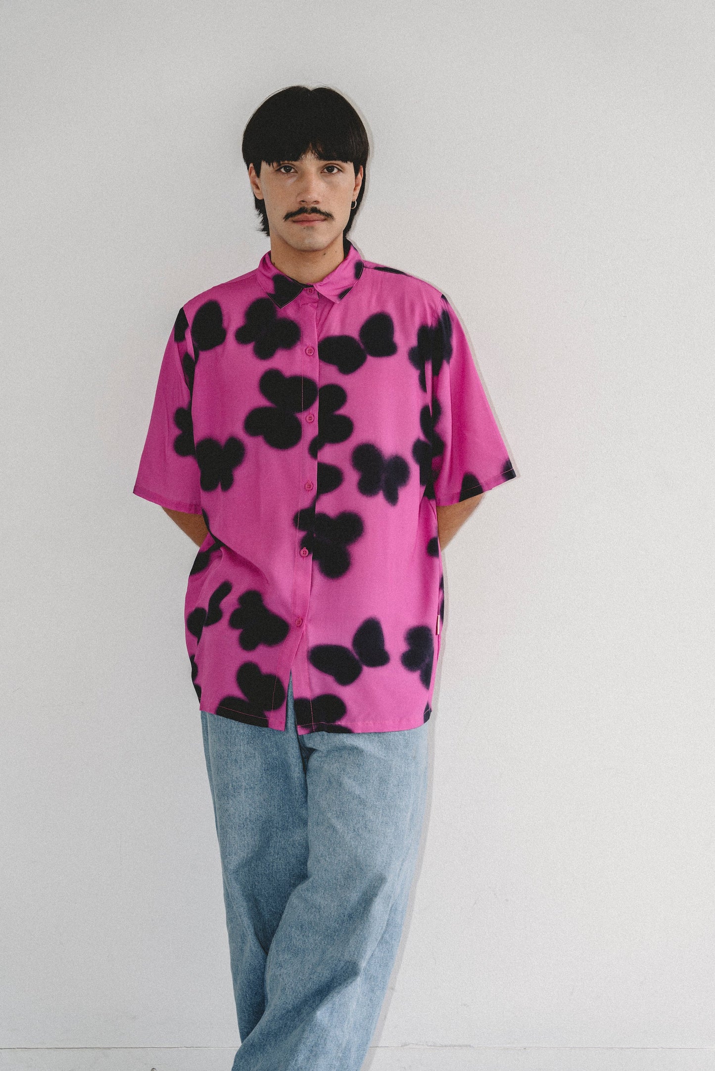 PINK SHADOWS shirt - UNISEX