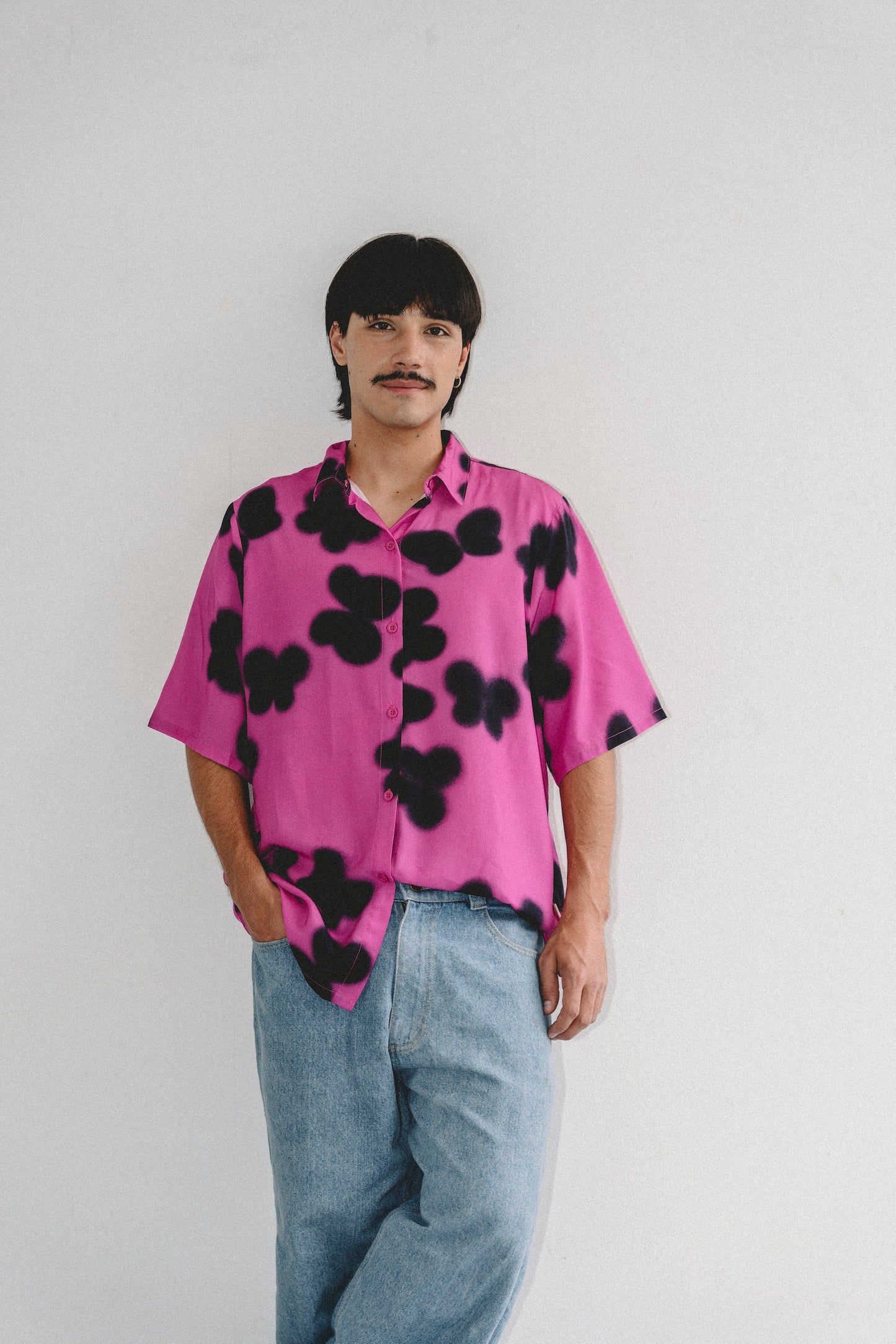 PINK SHADOWS shirt - UNISEX