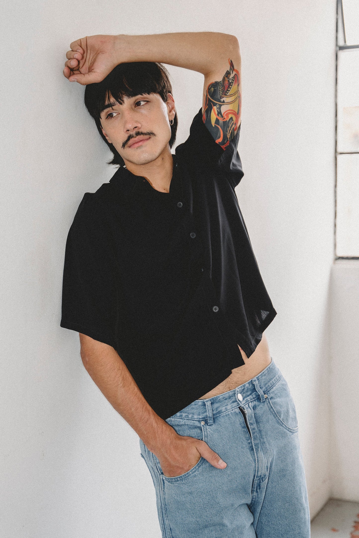 ALL BLACK shirt - UNISEX