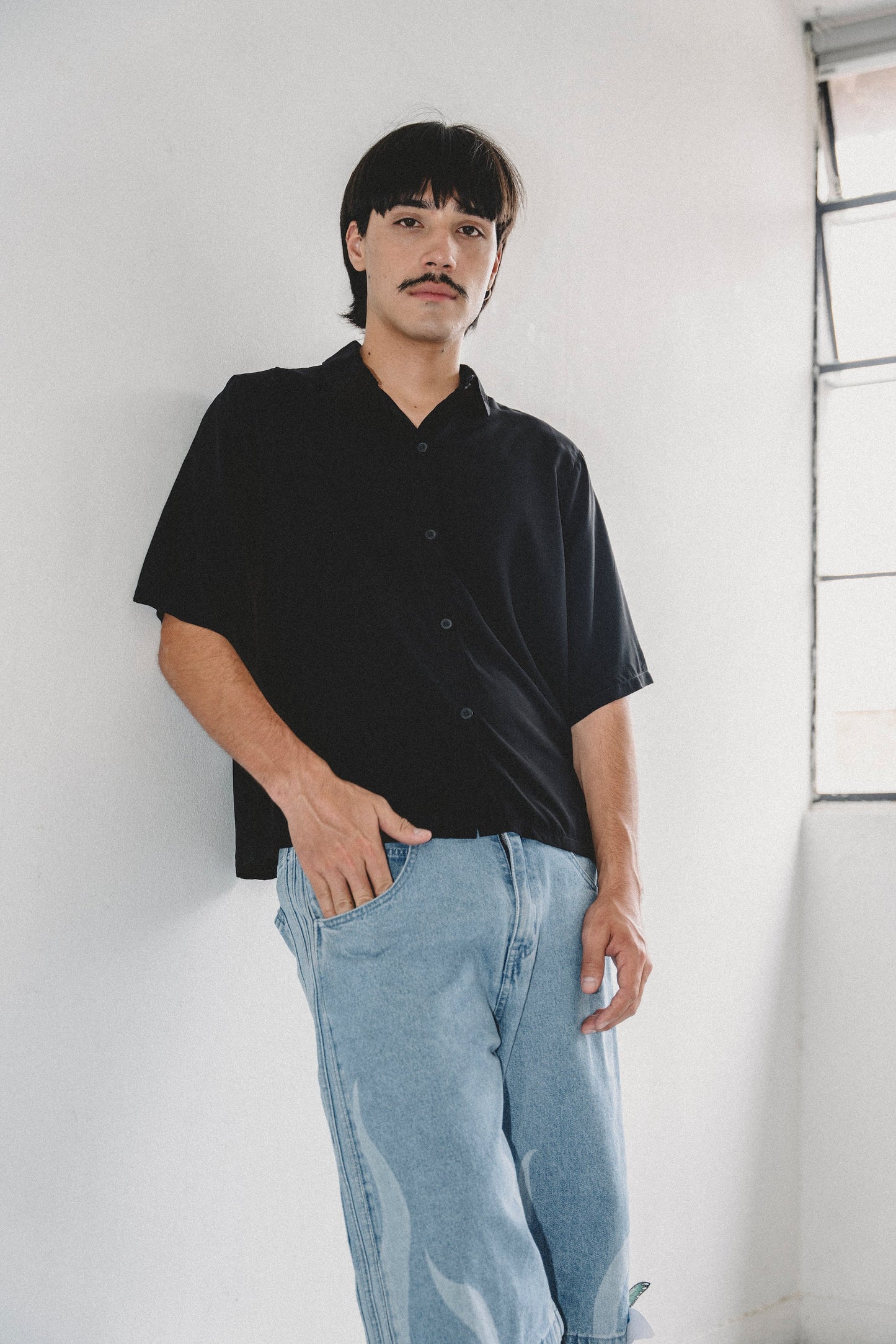 ALL BLACK shirt - UNISEX
