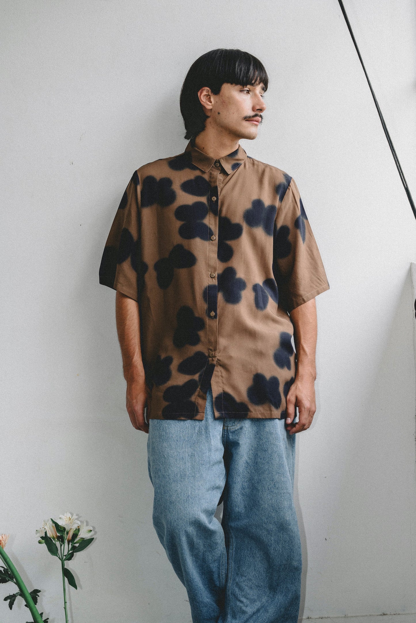 BROWN SHADOWS shirt - UNISEX