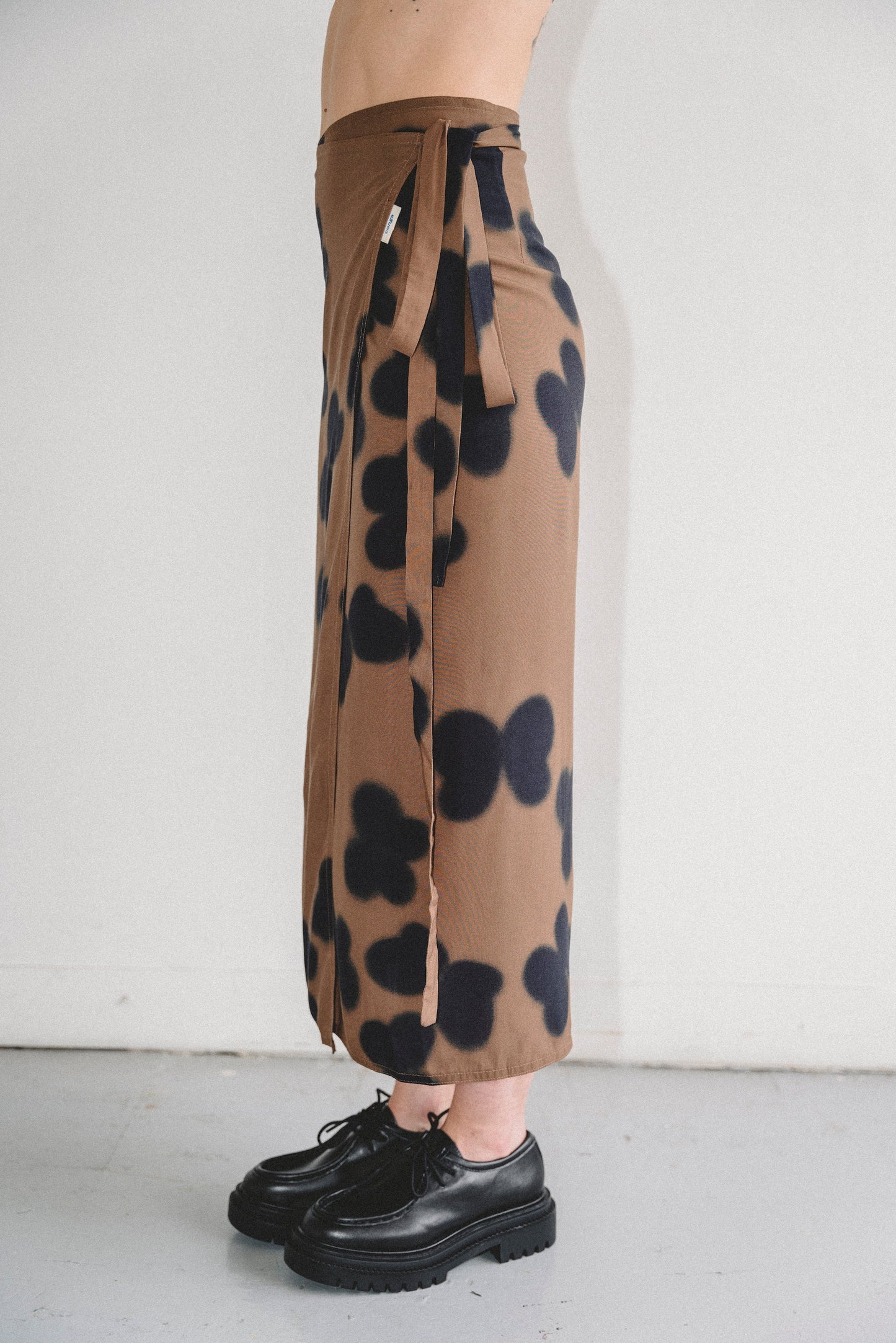 Brown SHADOWS skirt