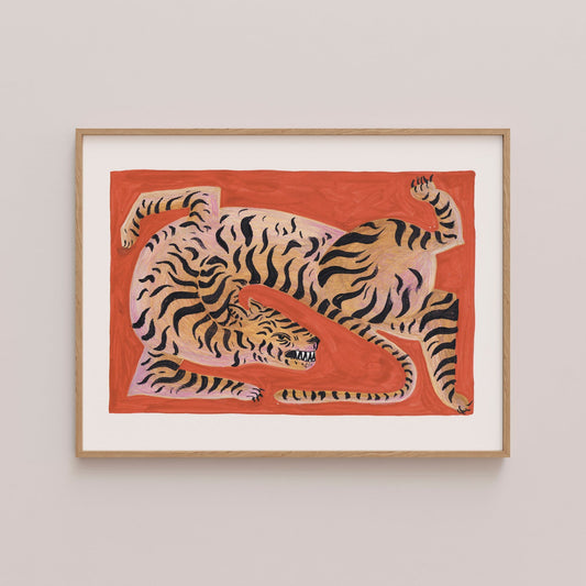 TWISTED TIGER (41 x 28cm)