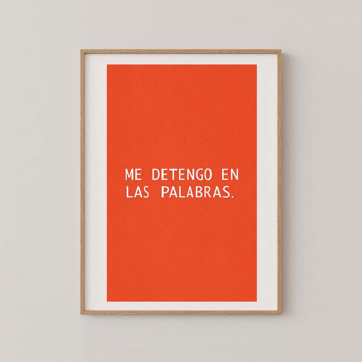 I DWELL ON WORDS poster