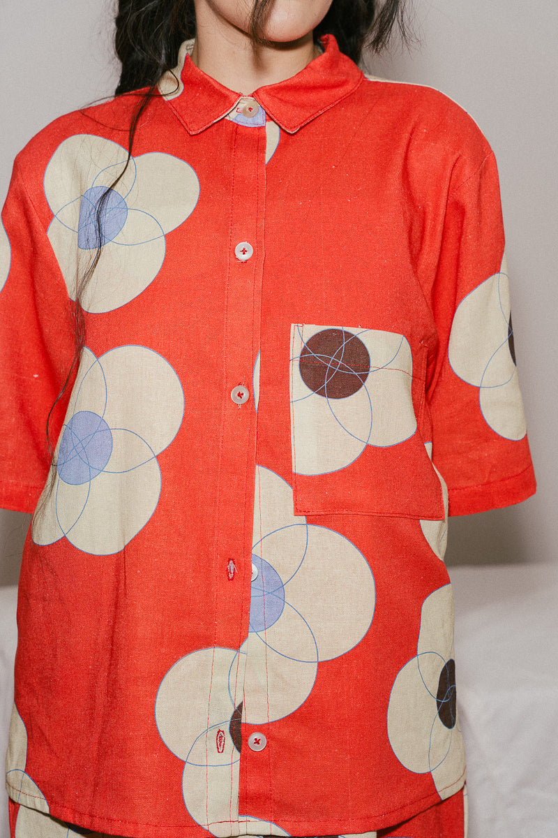 FIRE FLOWERS UNISEX shirt