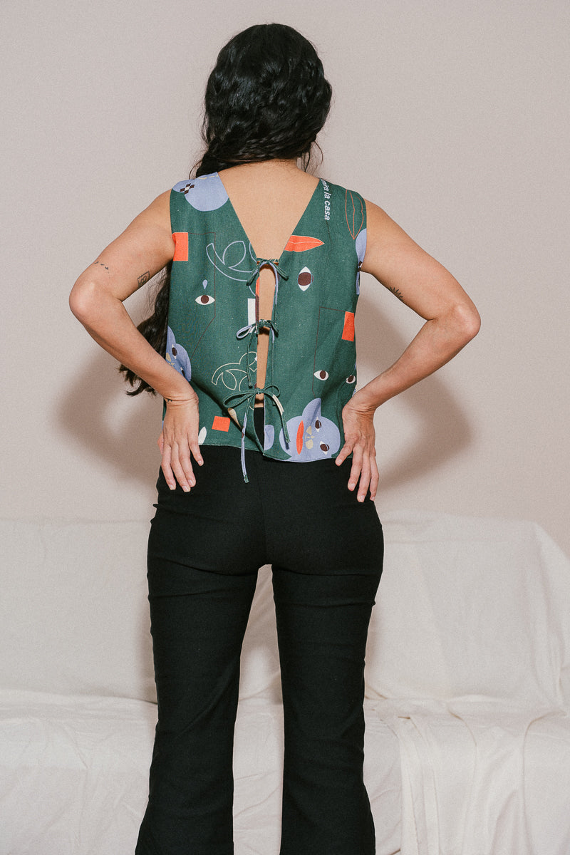 FACES WE SEE vest