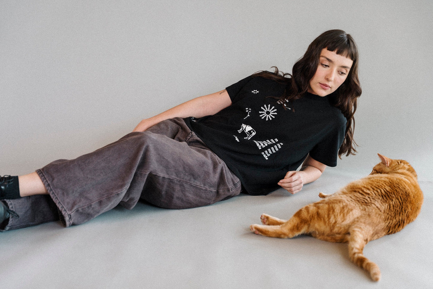 WORDS Crop t-shirt