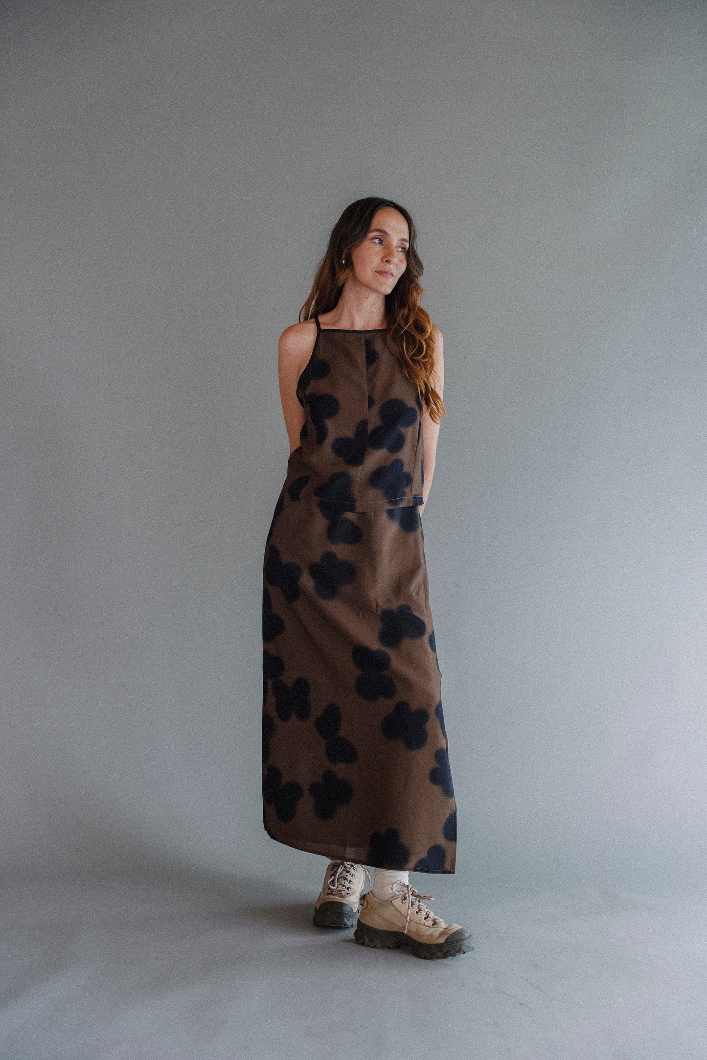 Brown SHADOWS skirt