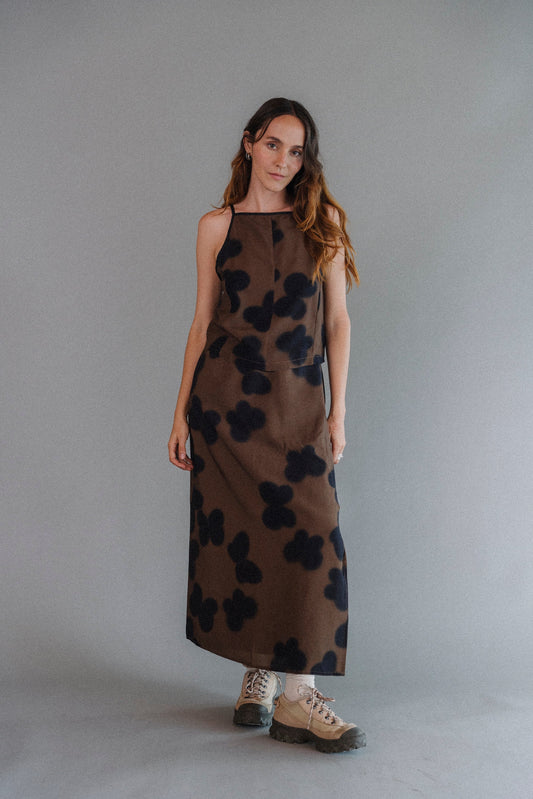 Brown SHADOWS skirt