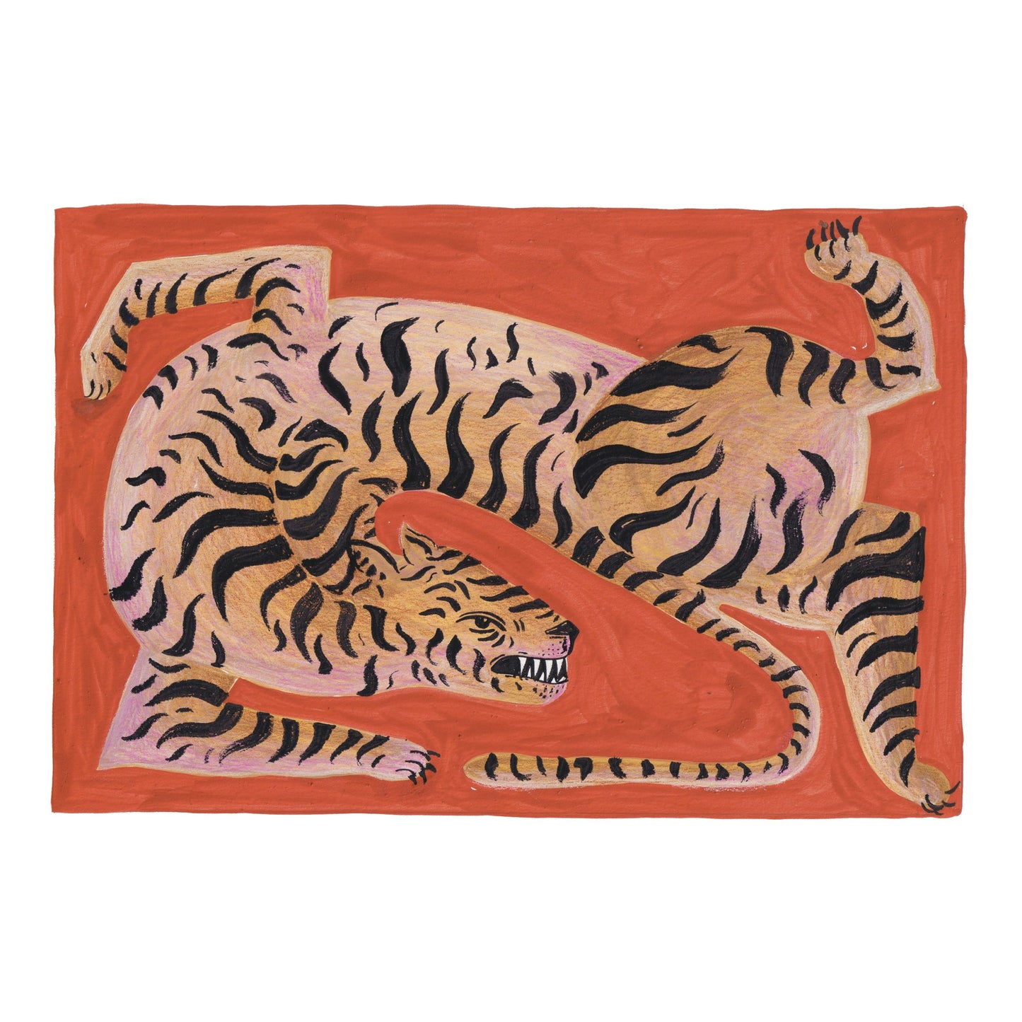 TWISTED TIGER (41 x 28cm)